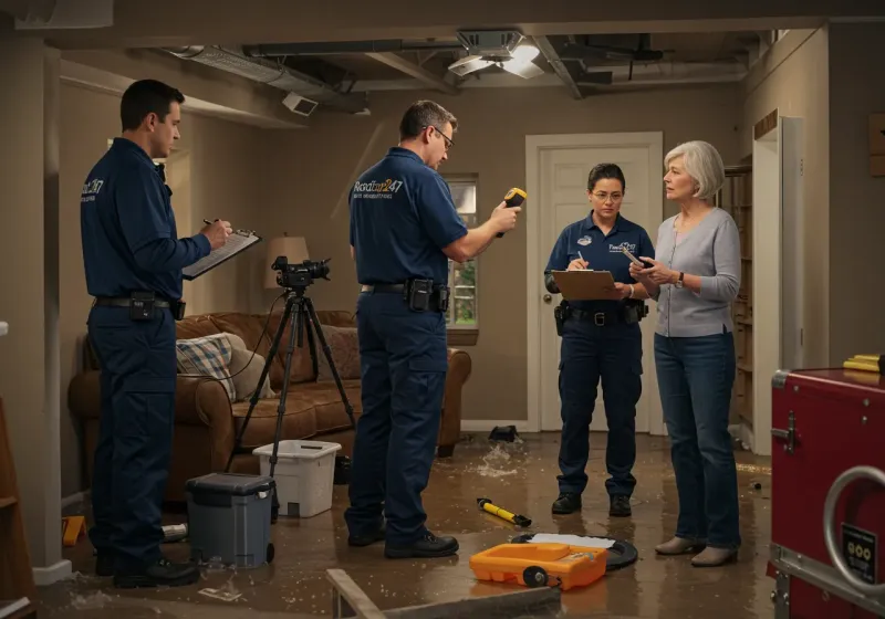Water Damage Assessment and Insurance Documentation process in Reston, VA